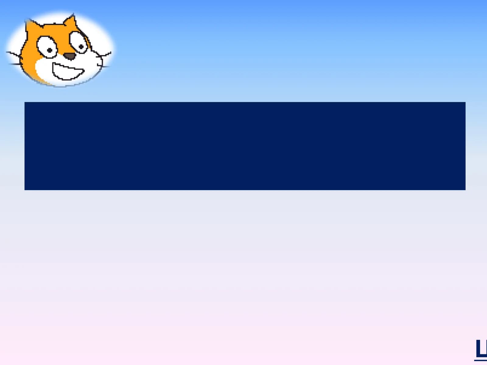 Язык программирования Scratch