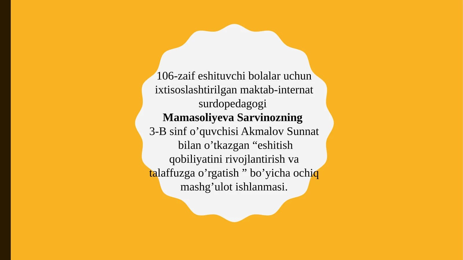 106-zaifeshituvchibolalaruchunixtisoslashtirilganmaktab-internatsurdopedagogi