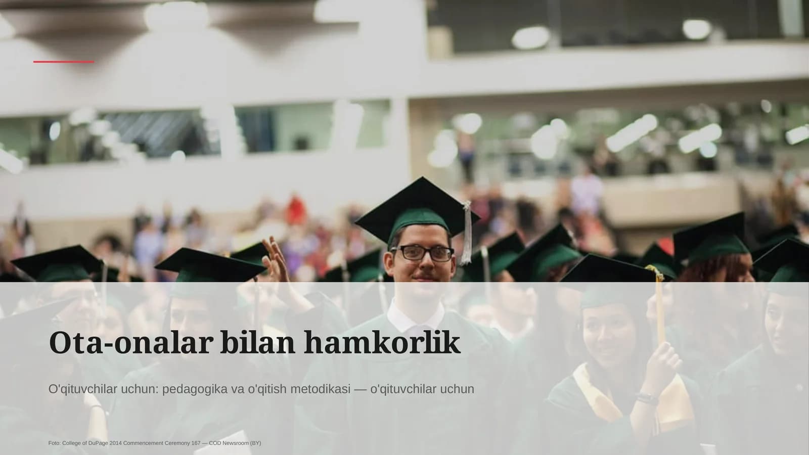 Ota-onalar bilan hamkorlik