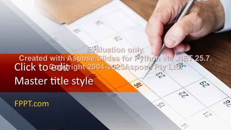 Effective Presentations Presentation Template