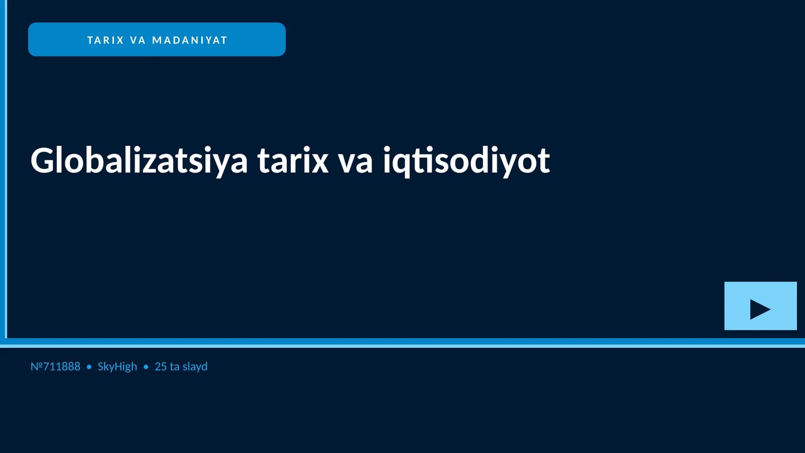 Globalizatsiya tarix va iqtisodiyot