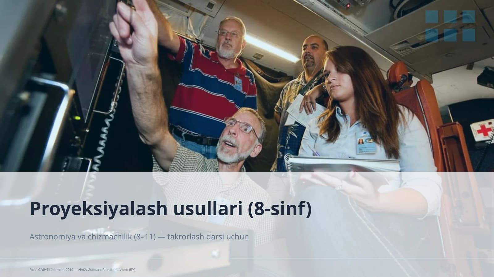 Proyeksiyalash usullari (8-sinf)