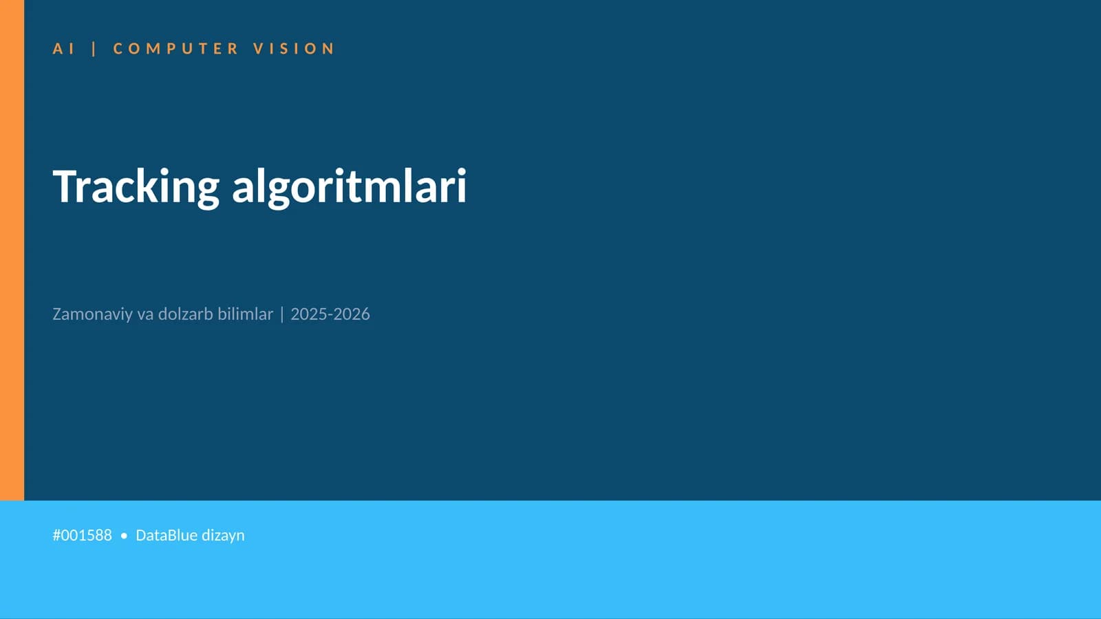 Tracking algoritmlari