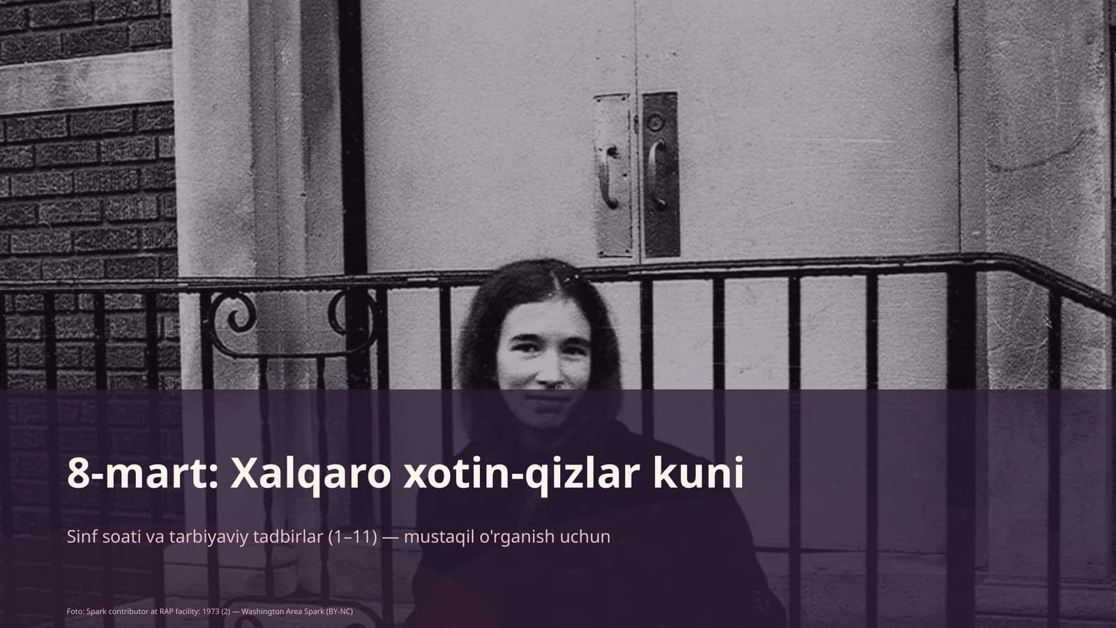 Xalqaro xotin-qizlar kuni