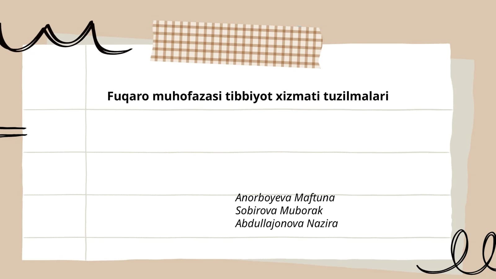 Fuqaro muhofazasi tibbiyot xizmati tuzilmalari
