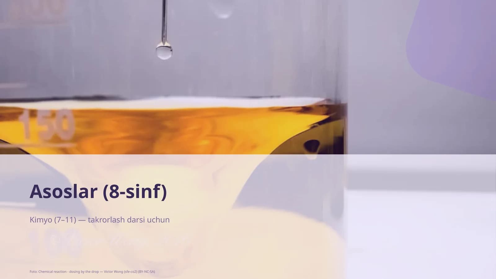 Asoslar (8-sinf)