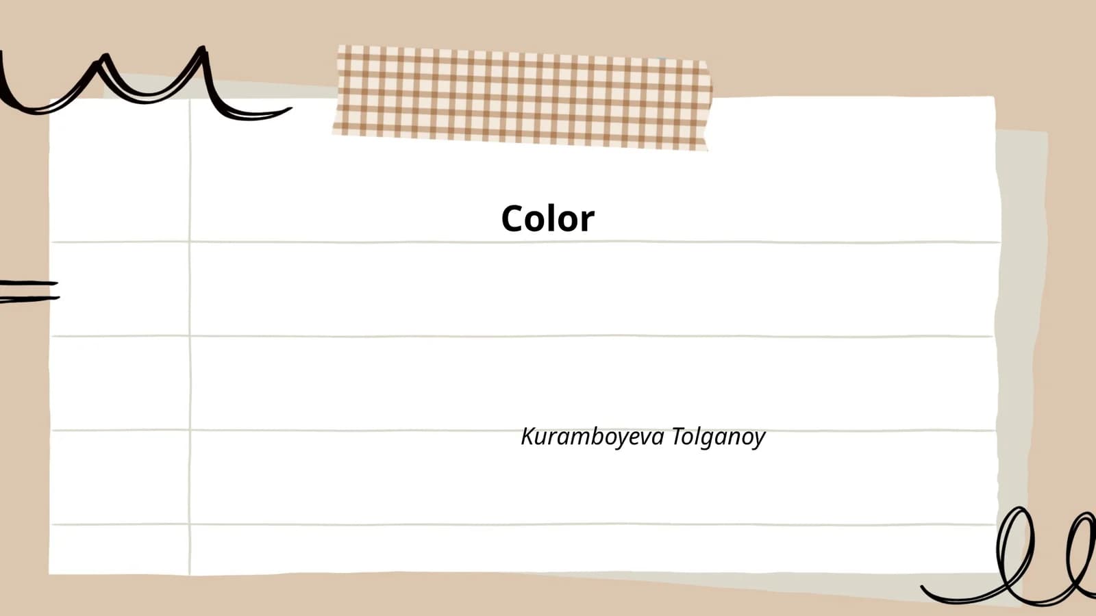 Color Theory