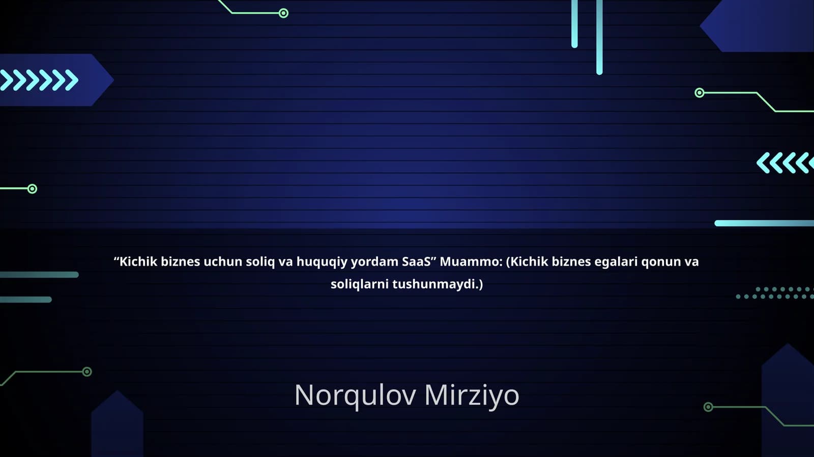 Kichik biznes uchun soliq va huquqiy yordam SaaS
