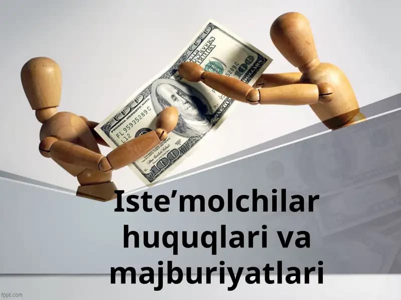 Iste’molchilar huquqlari va majburiyatlari