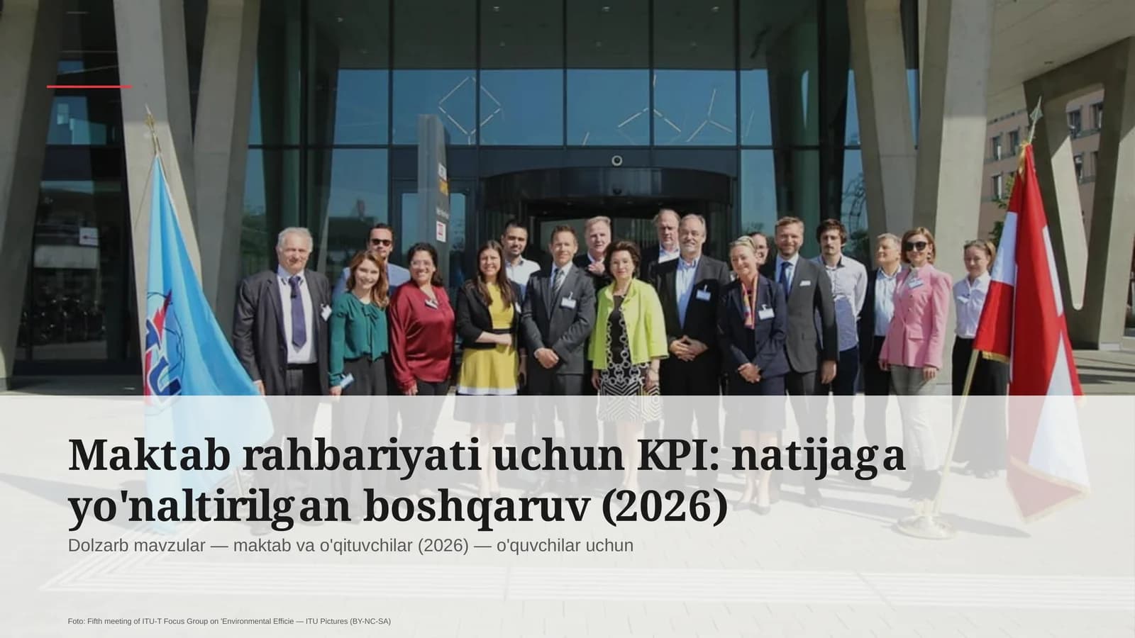 Maktab rahbariyati uchun KPI: natijaga yo'naltirilgan boshqaruv (2026)