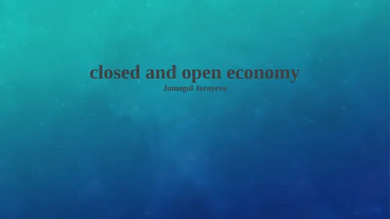 Global Implications and Interdependence