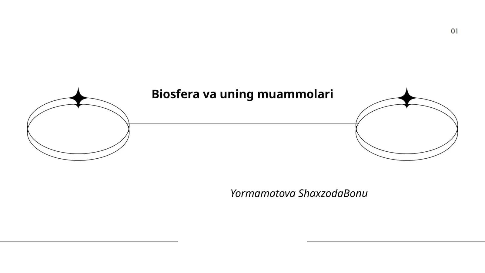 Biosfera va uning muammolari