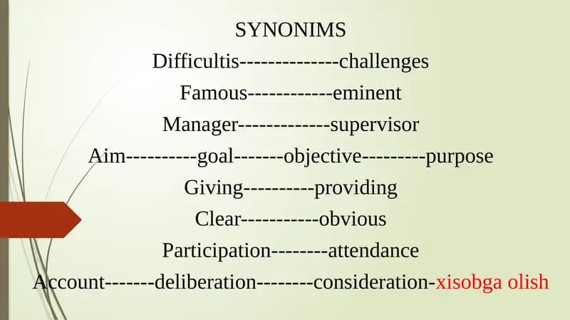 SYNONIMS