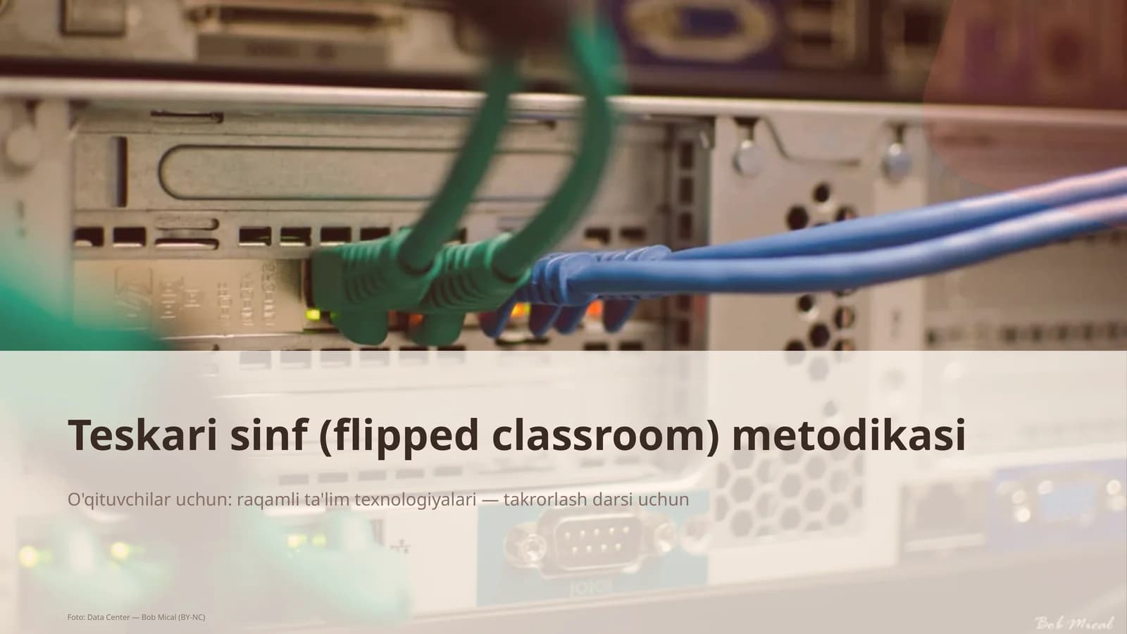 Teskari sinf (flipped classroom) metodikasi