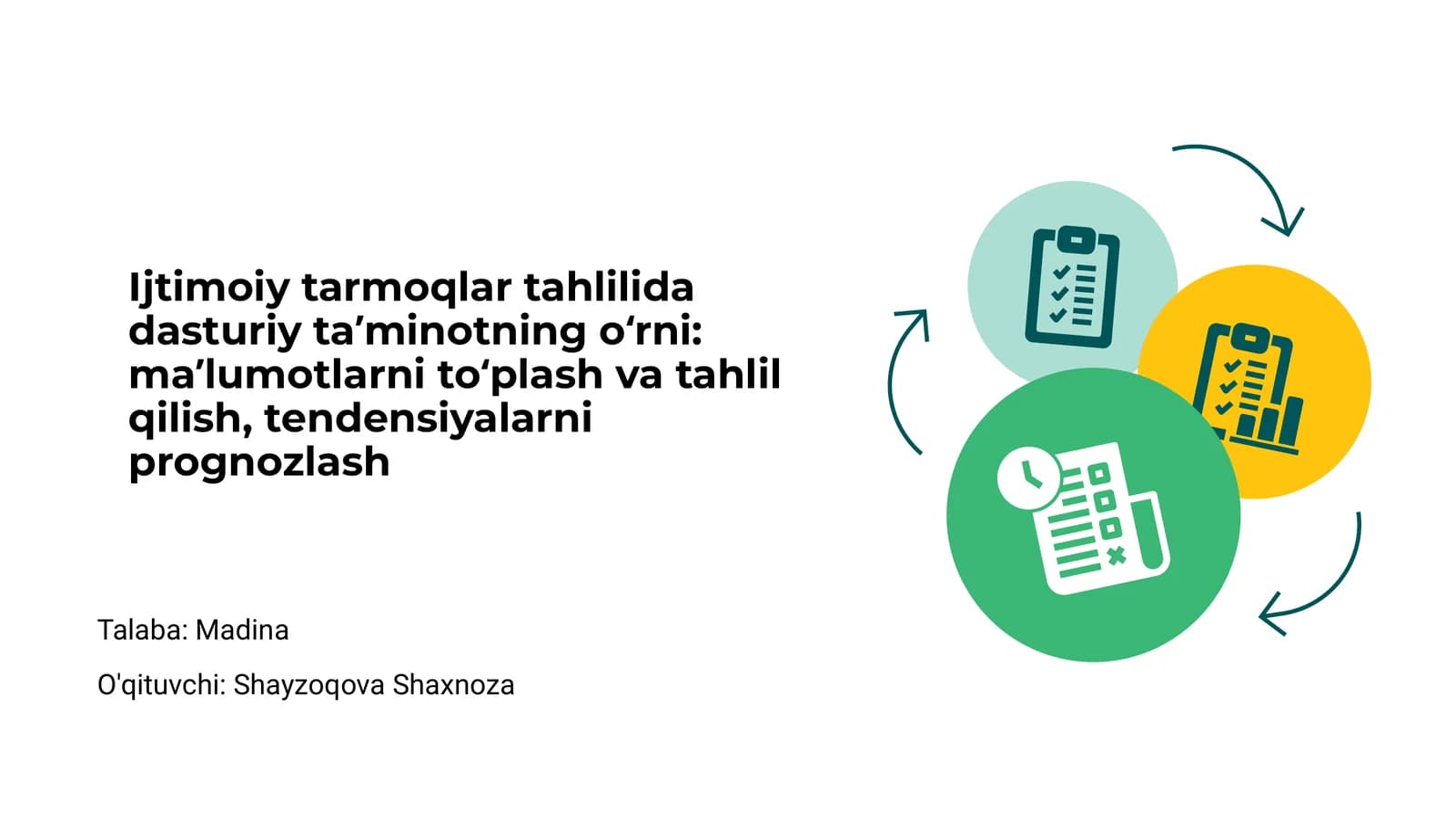 Ijtimoiy Tarmoqlar Tahlili