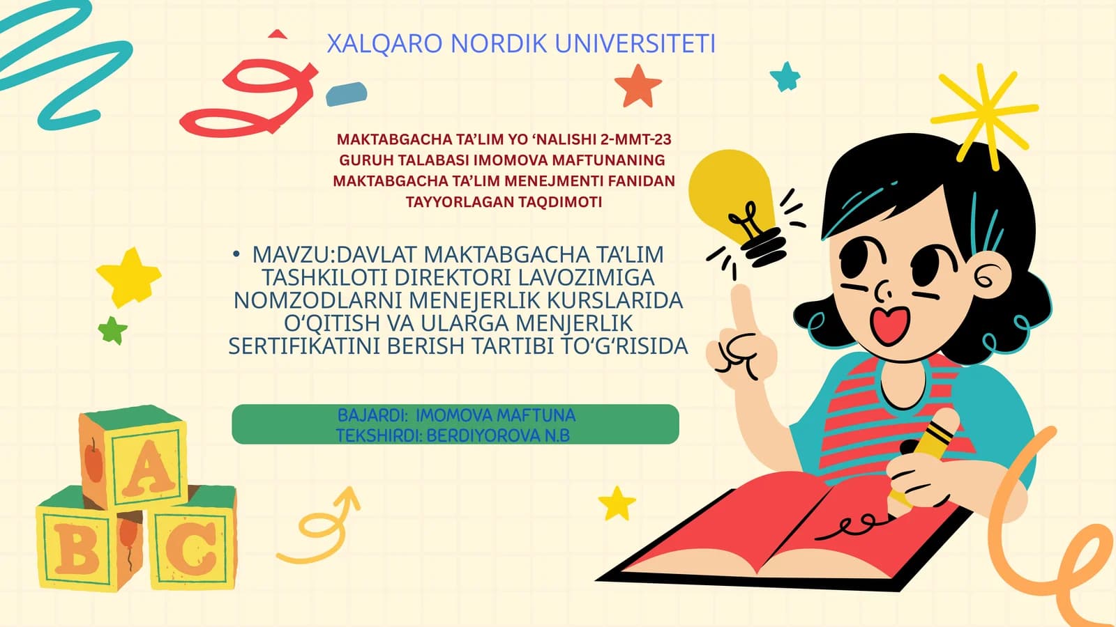 Menejerlik kurslari