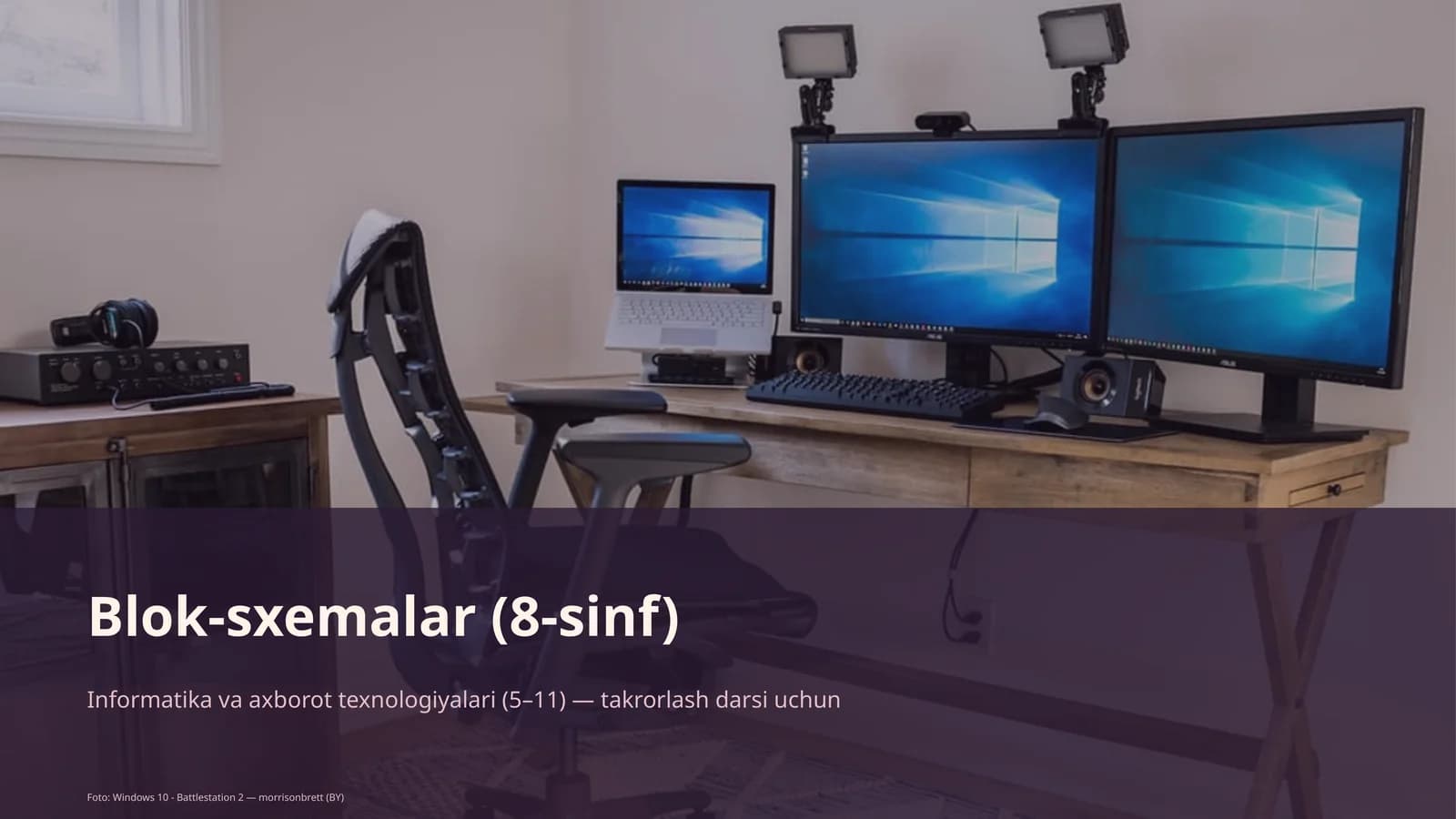Blok-sxemalar (8-sinf)