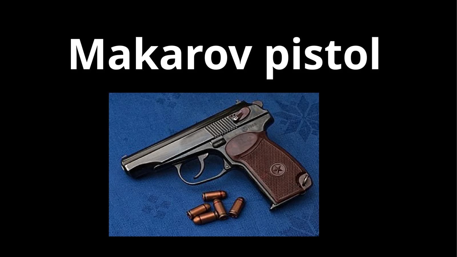 Makarov pistol