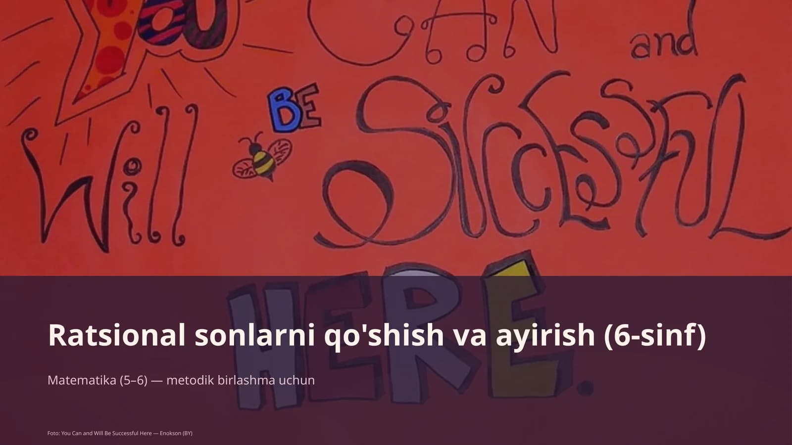 Ratsional sonlarni qo'shish va ayirish (6-sinf)
