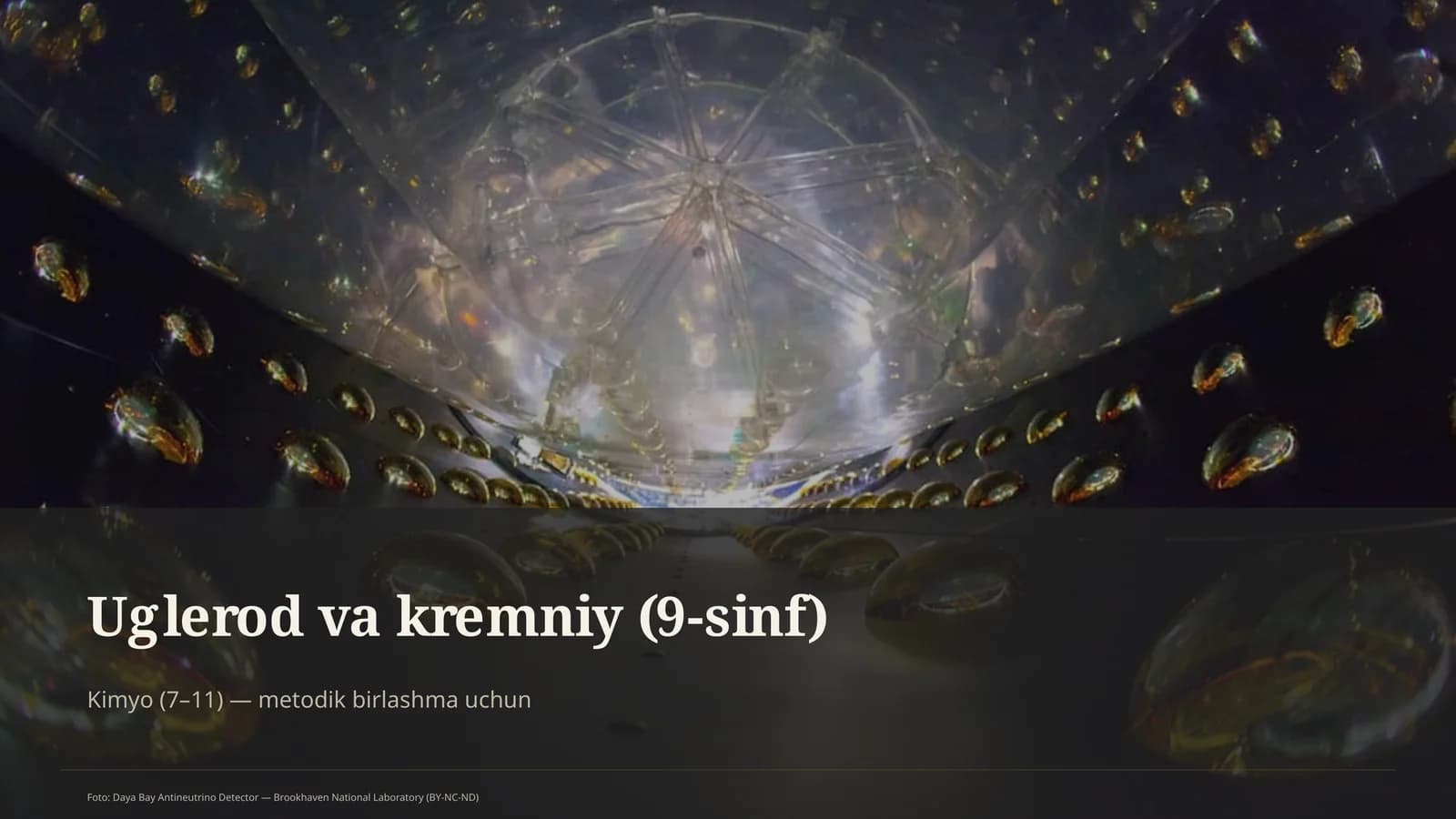 Uglerod va kremniy (9-sinf)