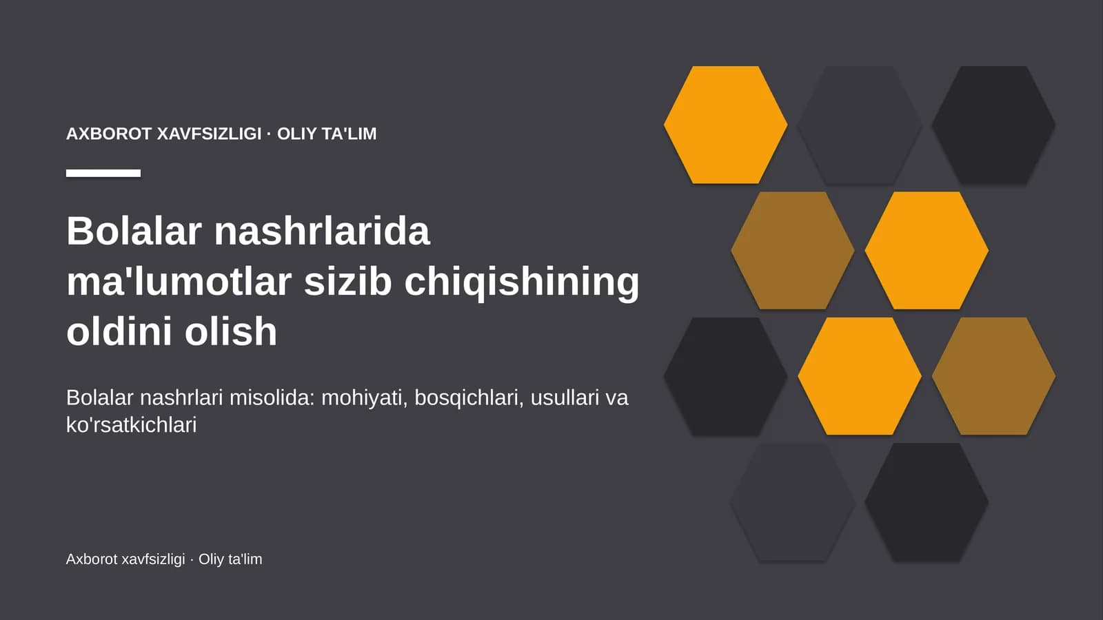 bolalar nashrlarida ma'lumotlar sizib chiqishining oldini olish 9523