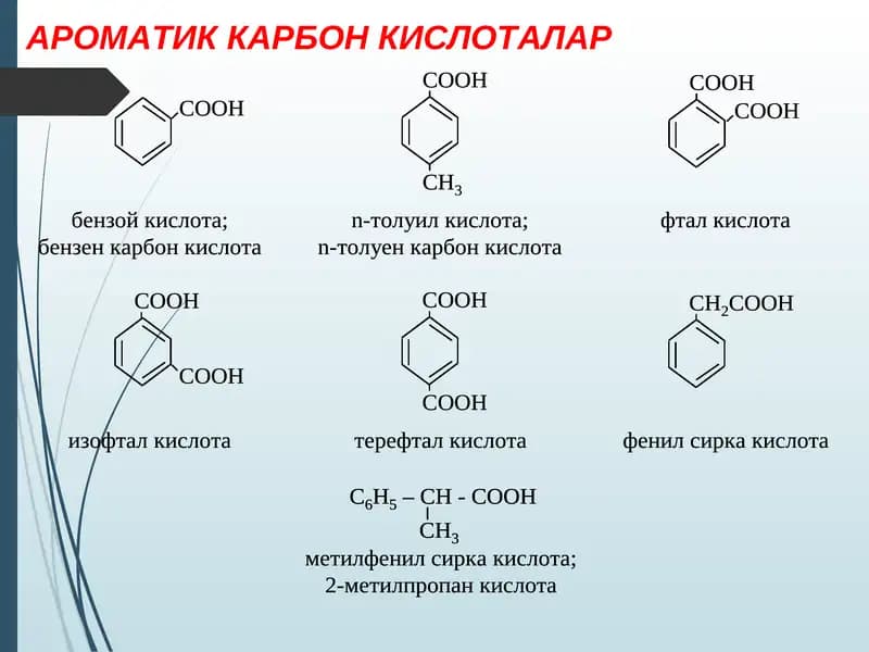 АРОМАТИК КАРБОН КИСЛОТАЛАР