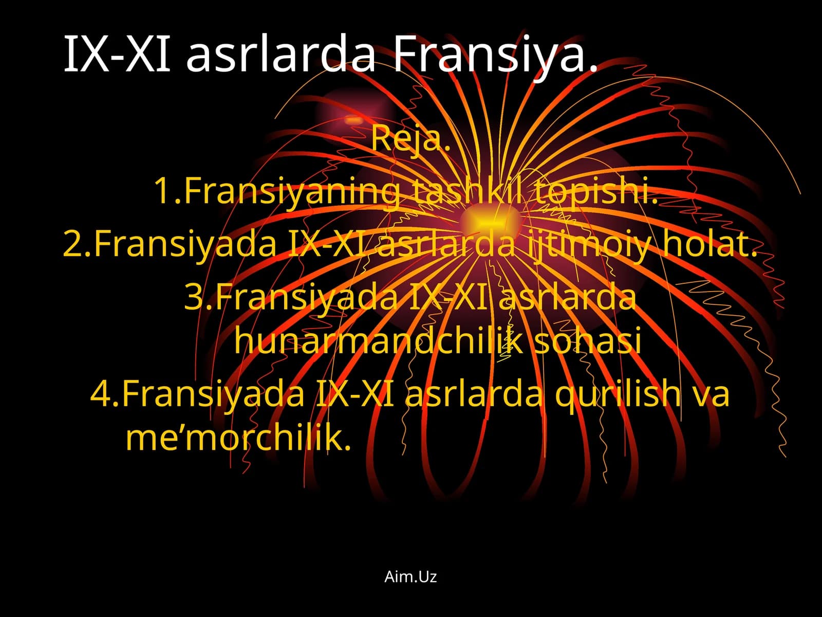 Fransiya IX-XI asrlarda