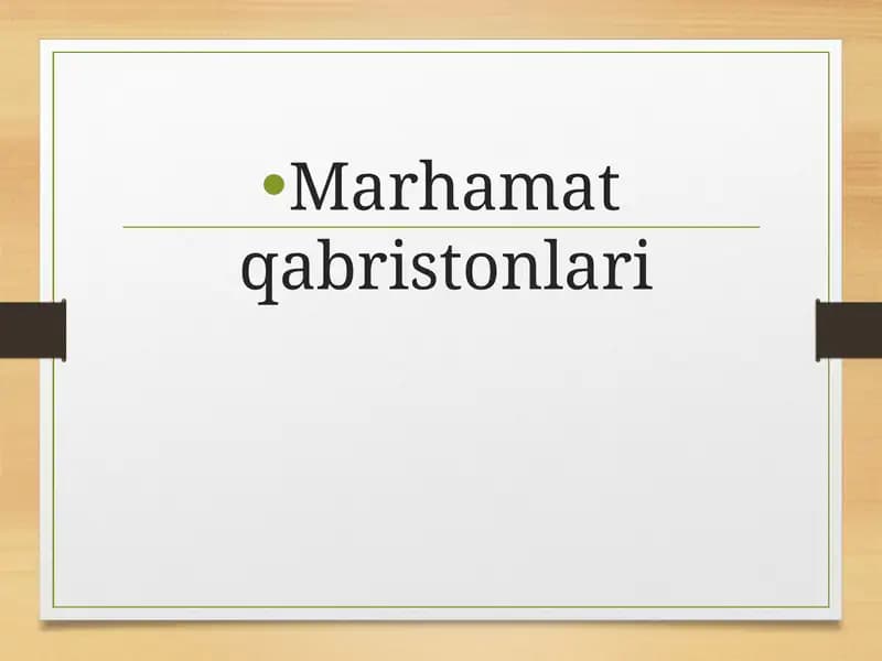 Marhamatqabristonlari