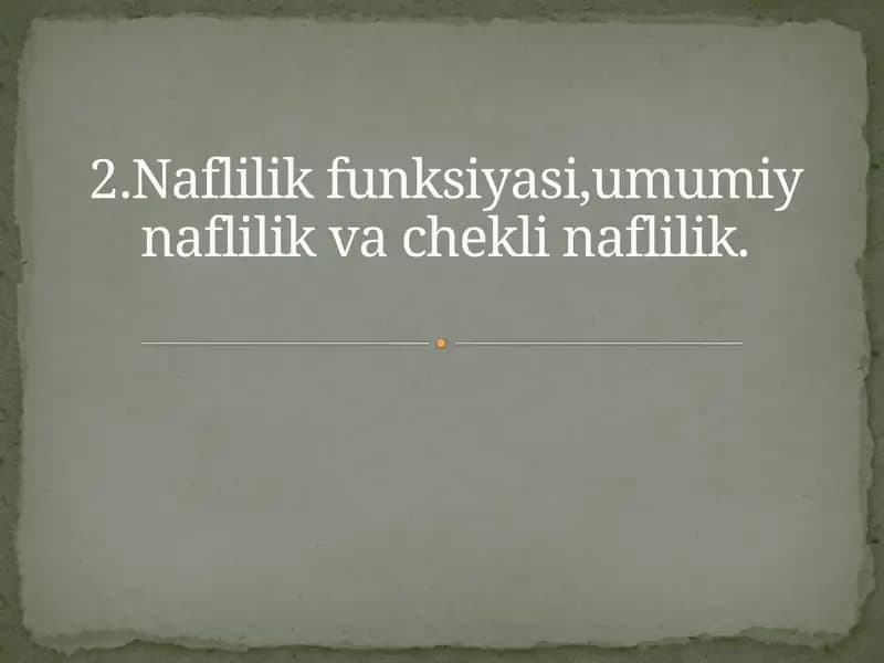 Naflilik funksiyasi