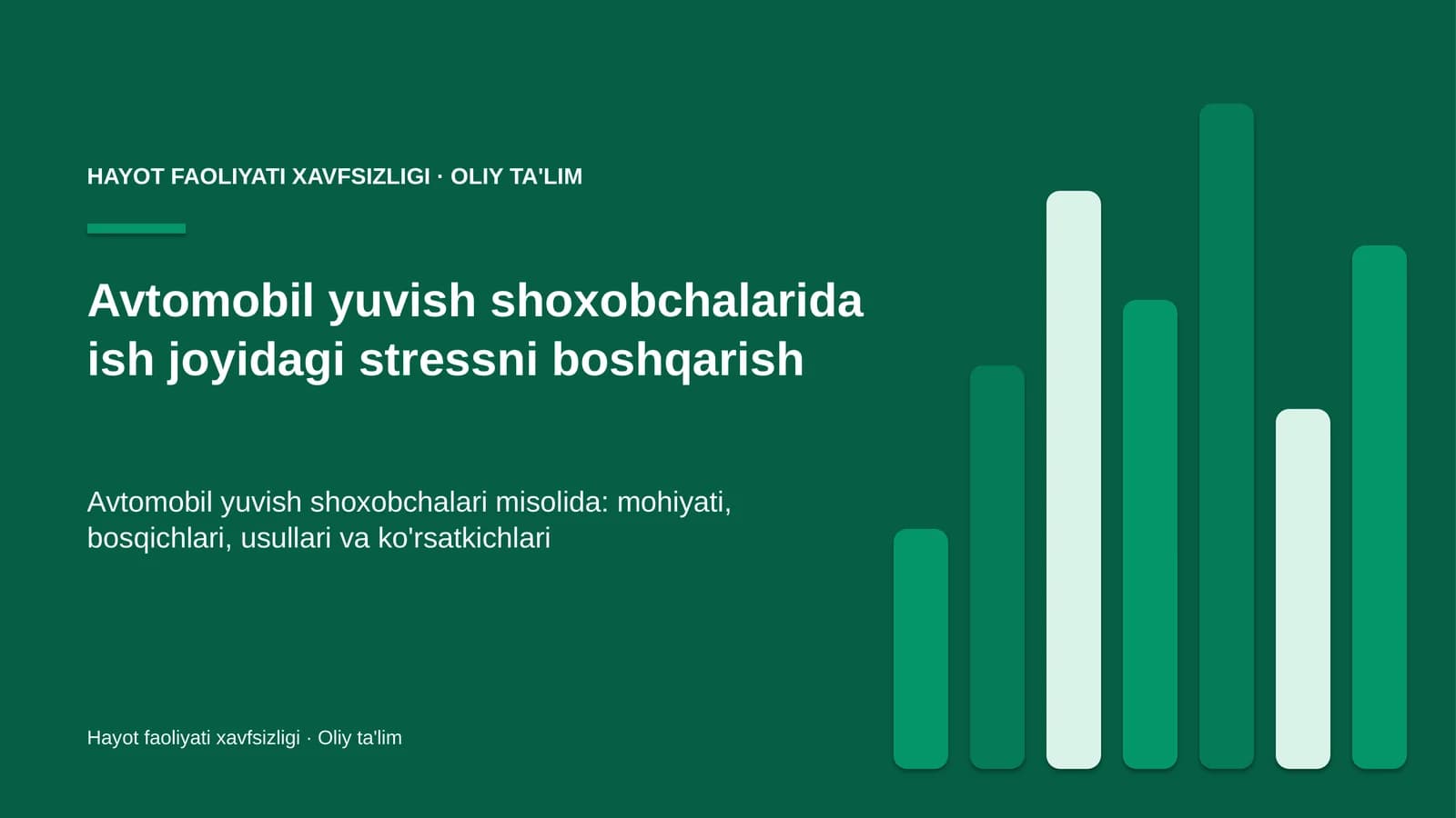 avtomobil yuvish shoxobchalarida ish joyidagi stressni boshqarish 1869