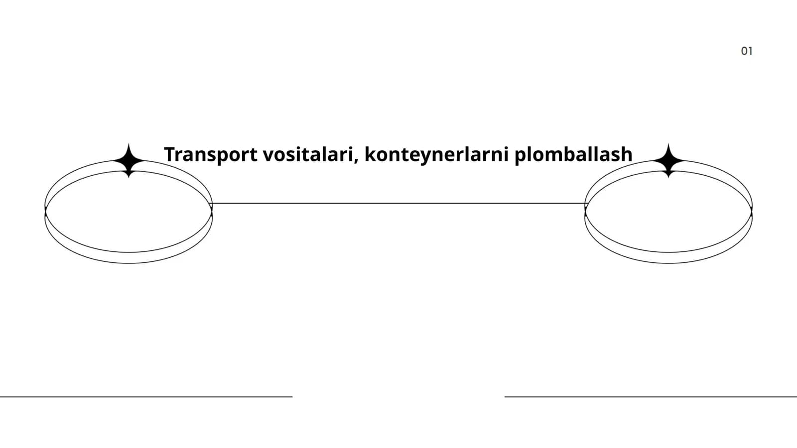 Transport vositalari, konteynerlarni plomballash