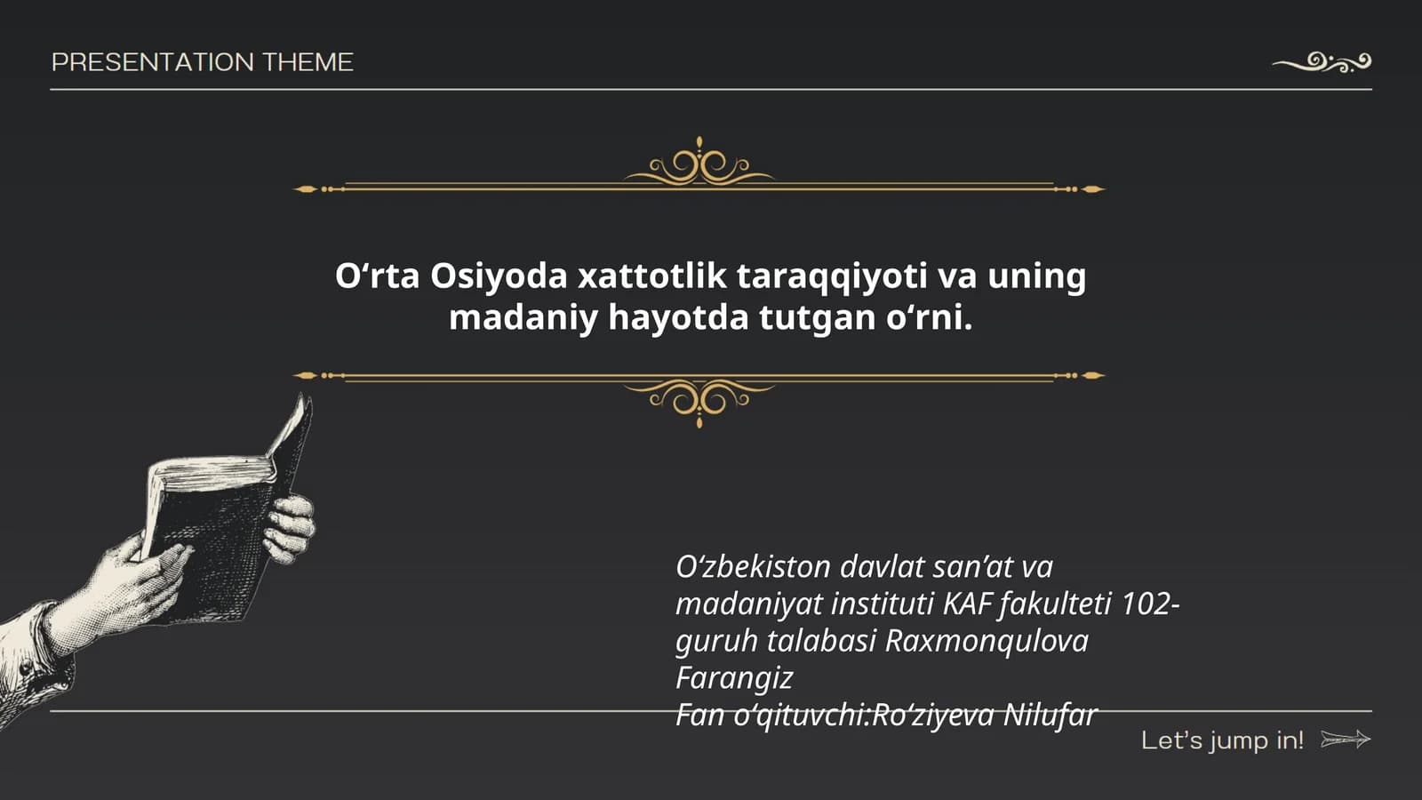 Xattotlik taraqqiyoti Oʻrta Osiyoda
