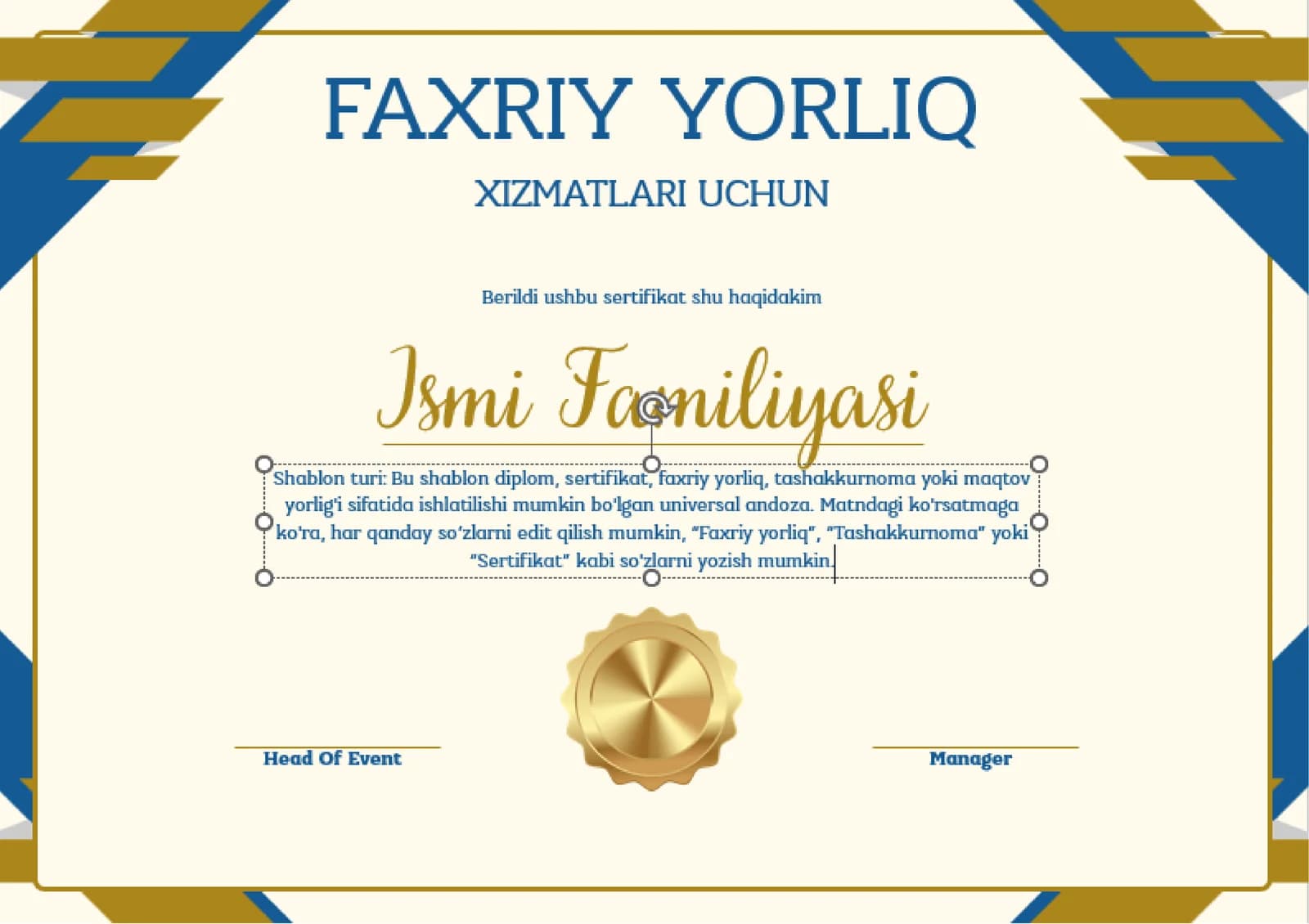 FAXRIY YORLIQ