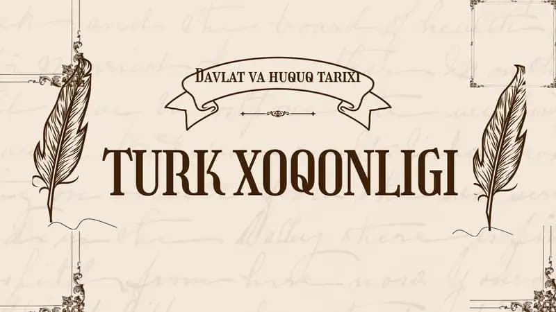 TURK XOQONLIGI