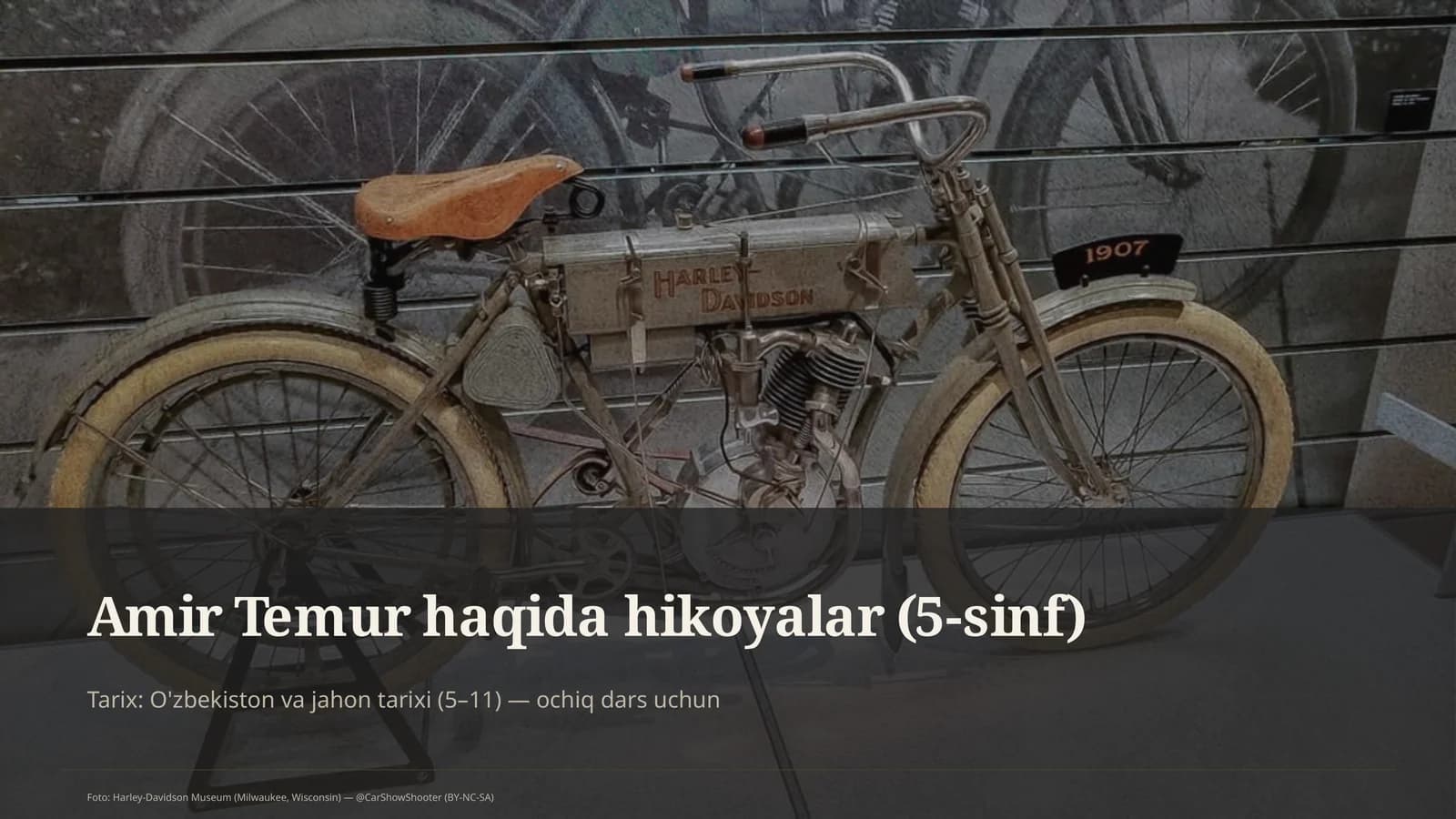 Amir Temur haqida hikoyalar (5-sinf)