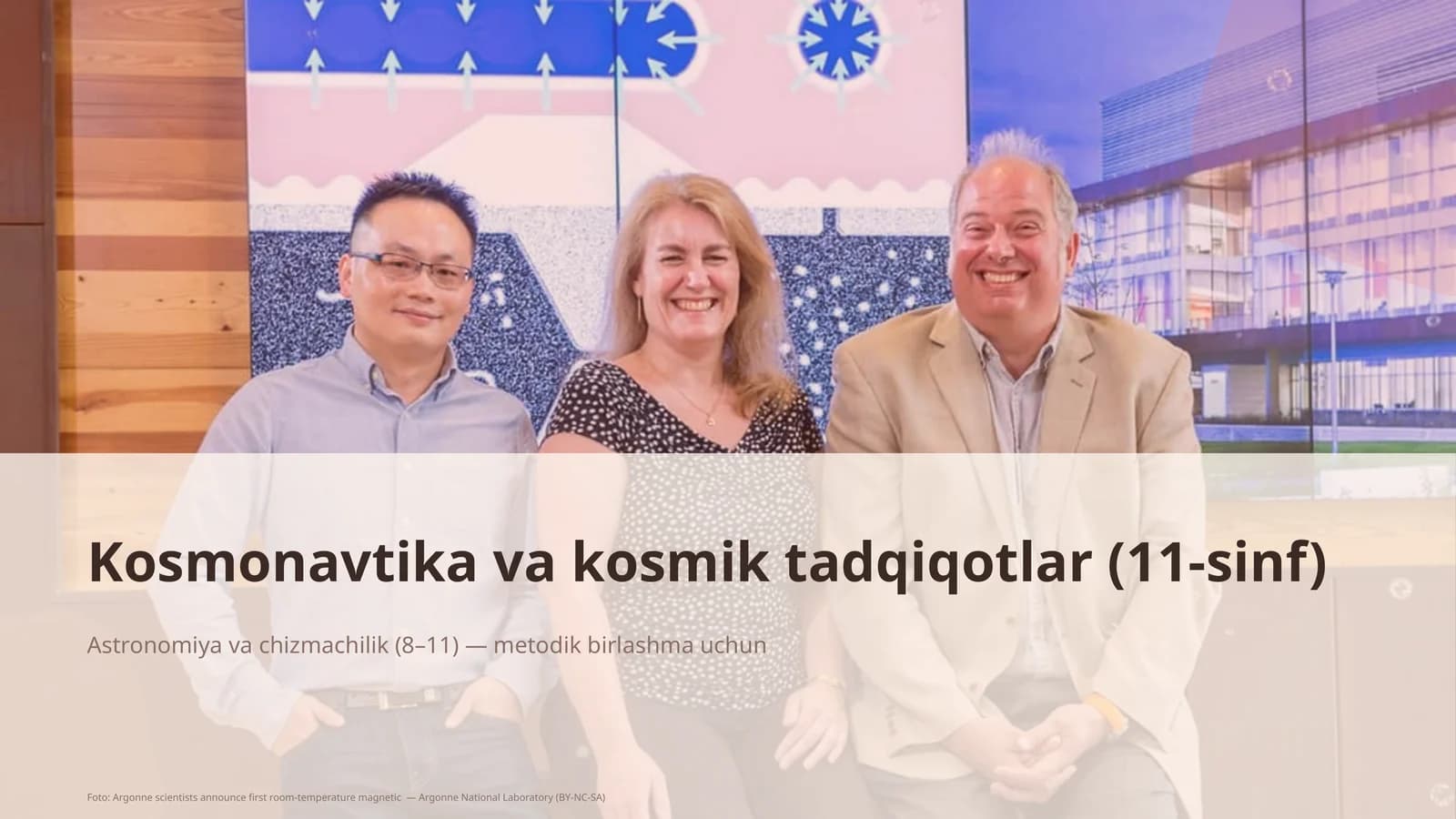Kosmonavtika va kosmik tadqiqotlar (11-sinf)