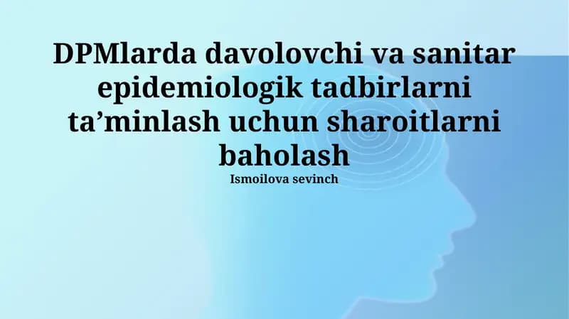 Sifat nazorati va monitoring tizimini baholash