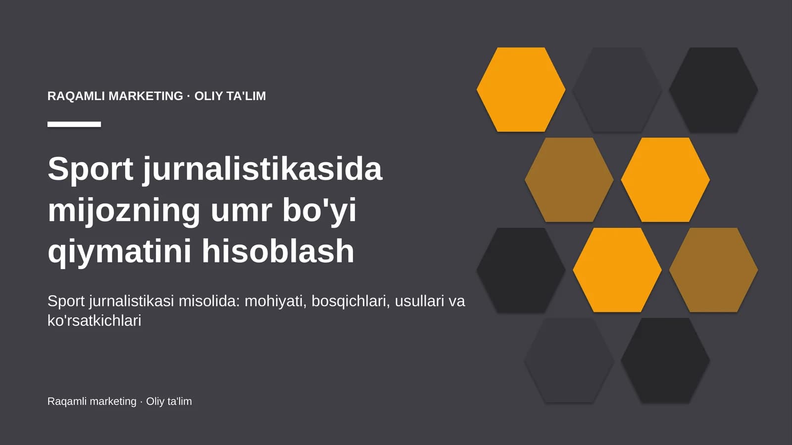 sport jurnalistikasida mijozning umr bo'yi qiymatini hisoblash 7940