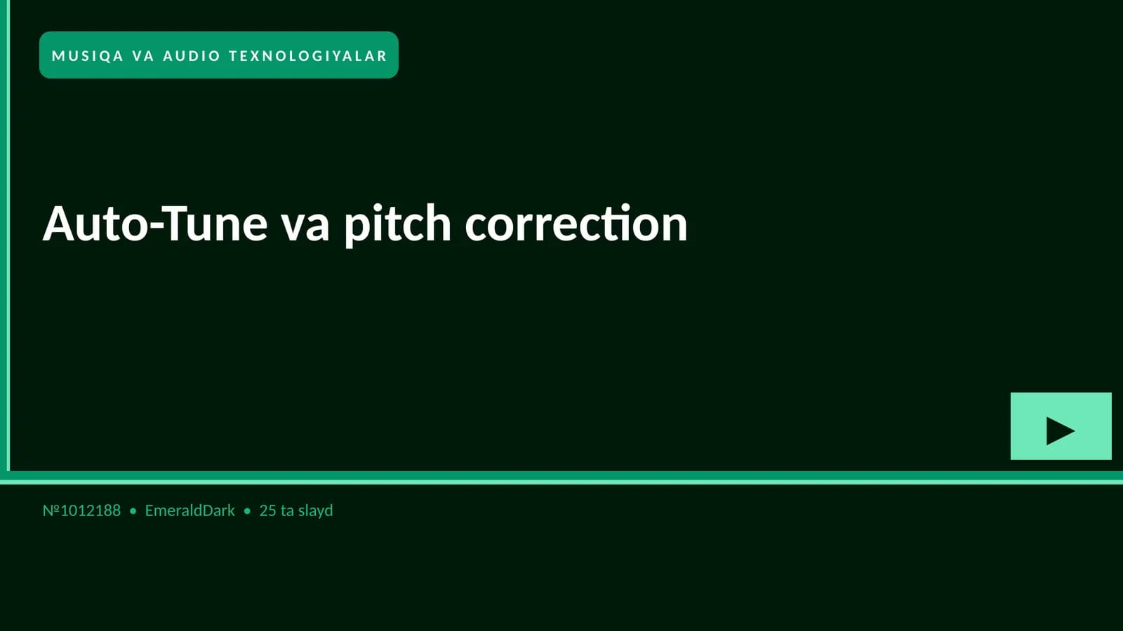 Auto-Tune va pitch correction