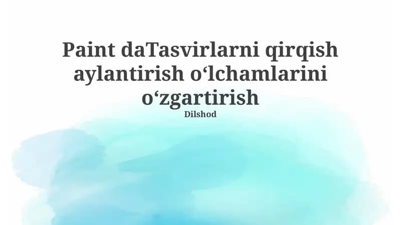 Aylantirish vositalari