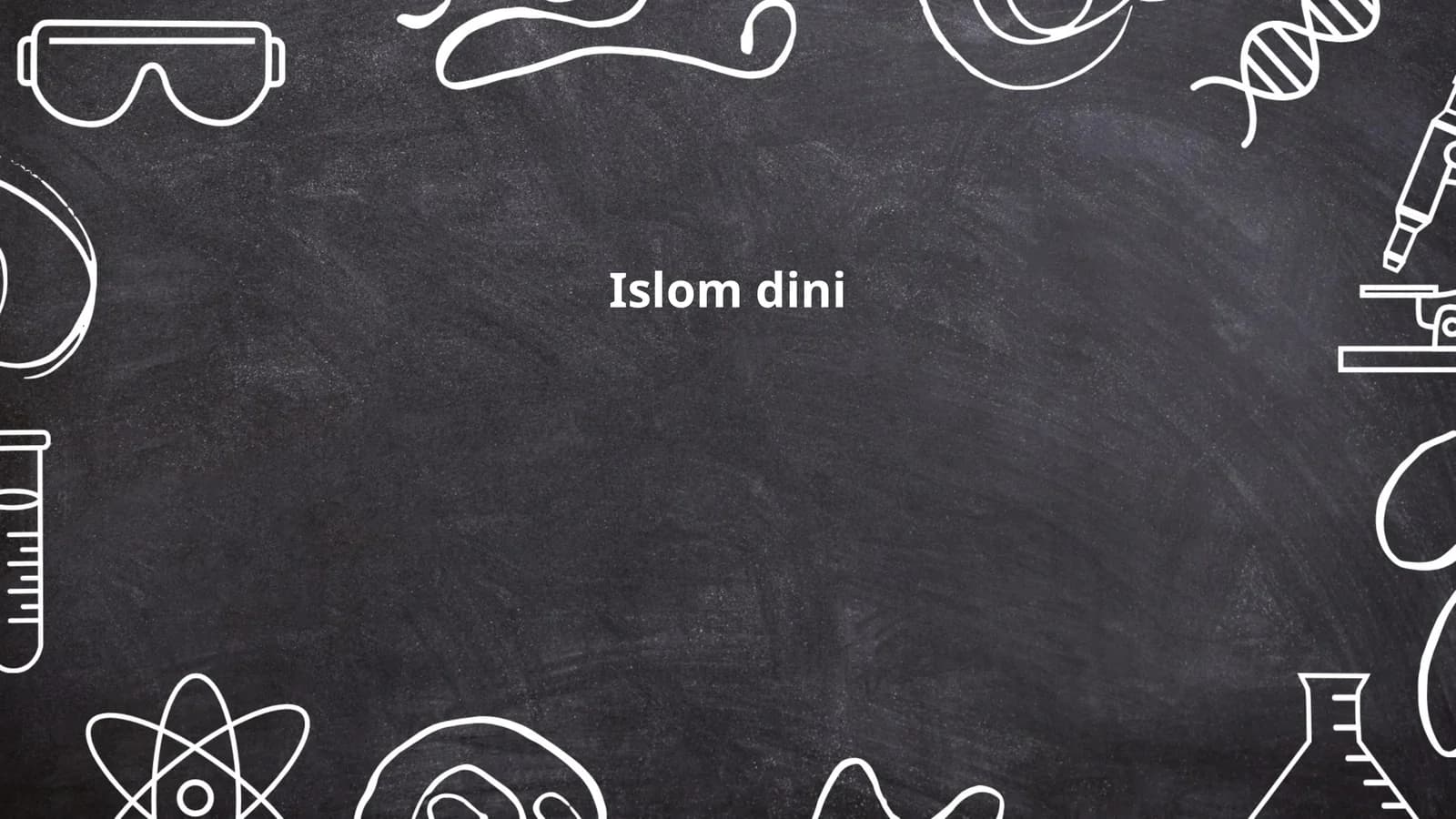 Islom dini
