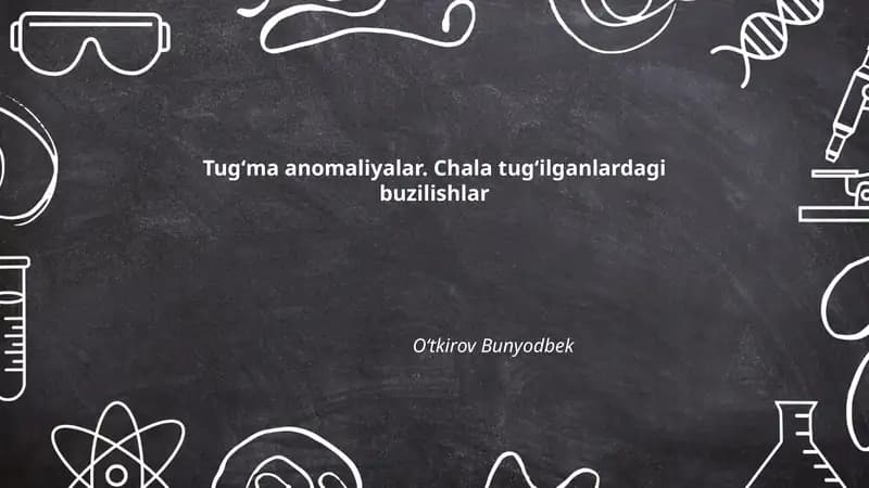 Tugʻma anomaliyalar