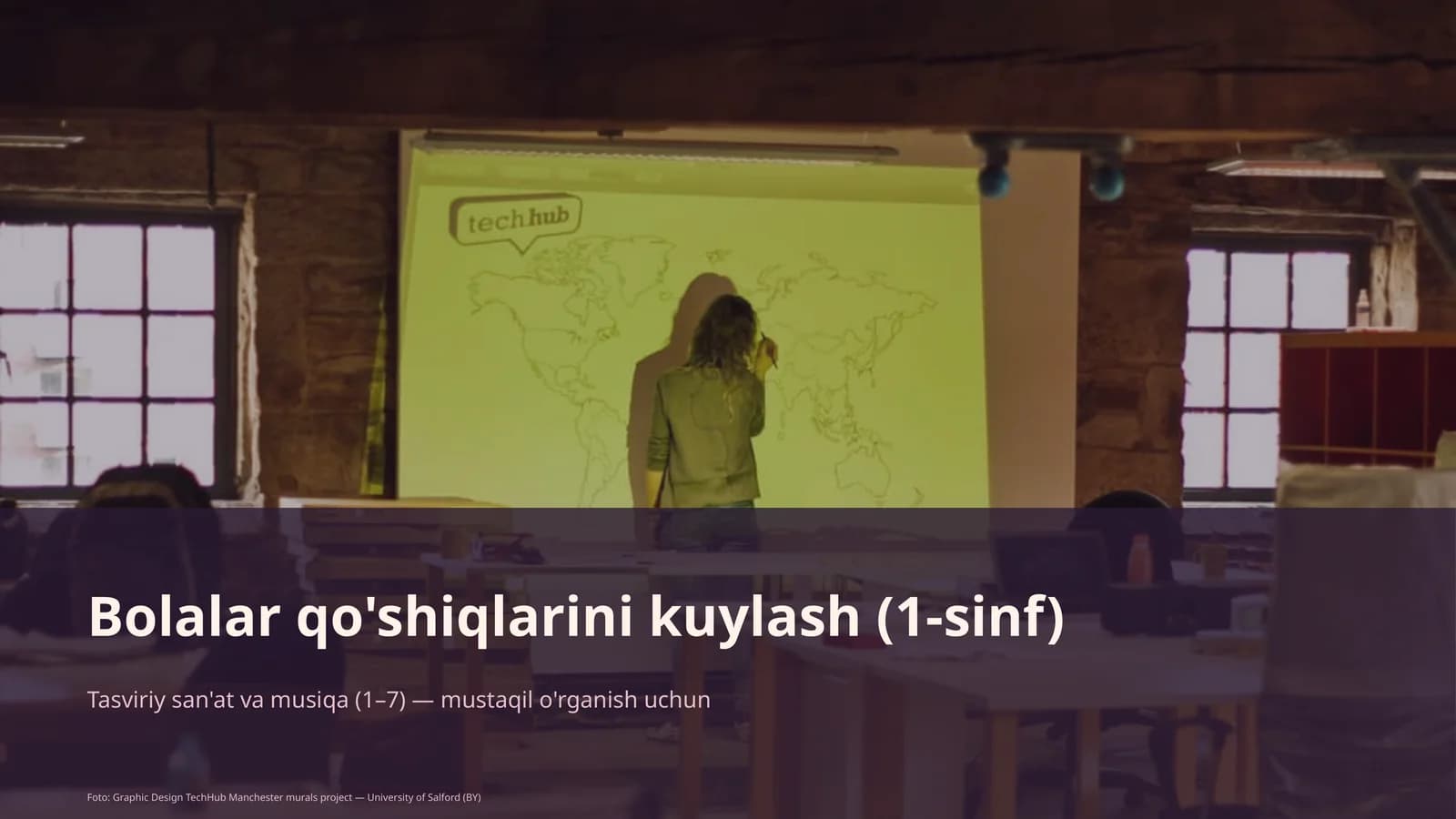 Bolalar qo'shiqlarini kuylash (1-sinf)