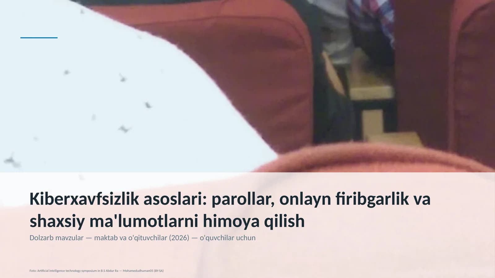 Kiberxavfsizlik asoslari