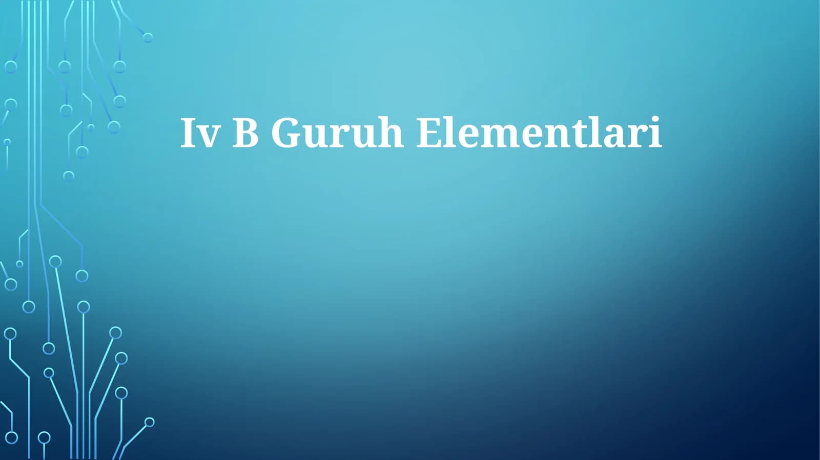 Iv BGuruhElementlari