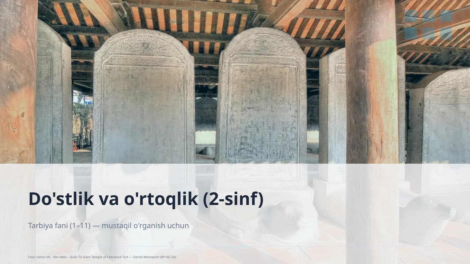 Do'stlik va o'rtoqlik (2-sinf)