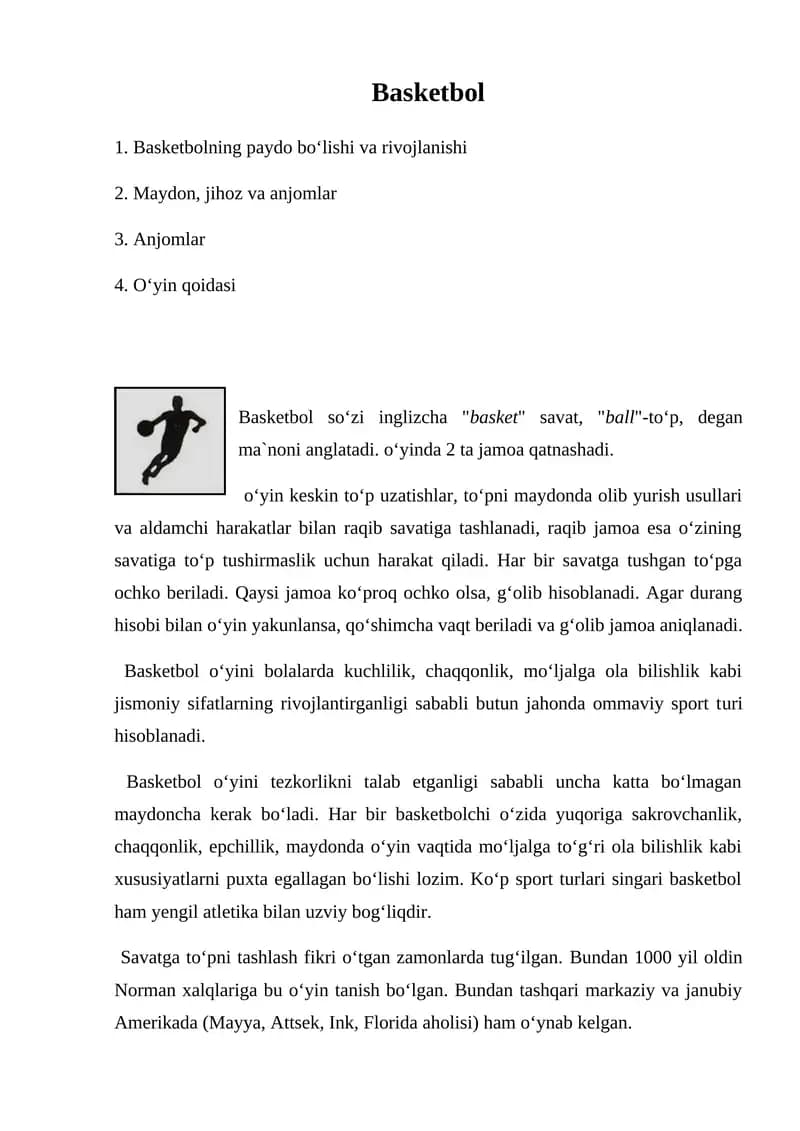 Basketbol