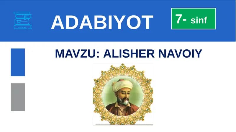 ALISHER NAVOIY