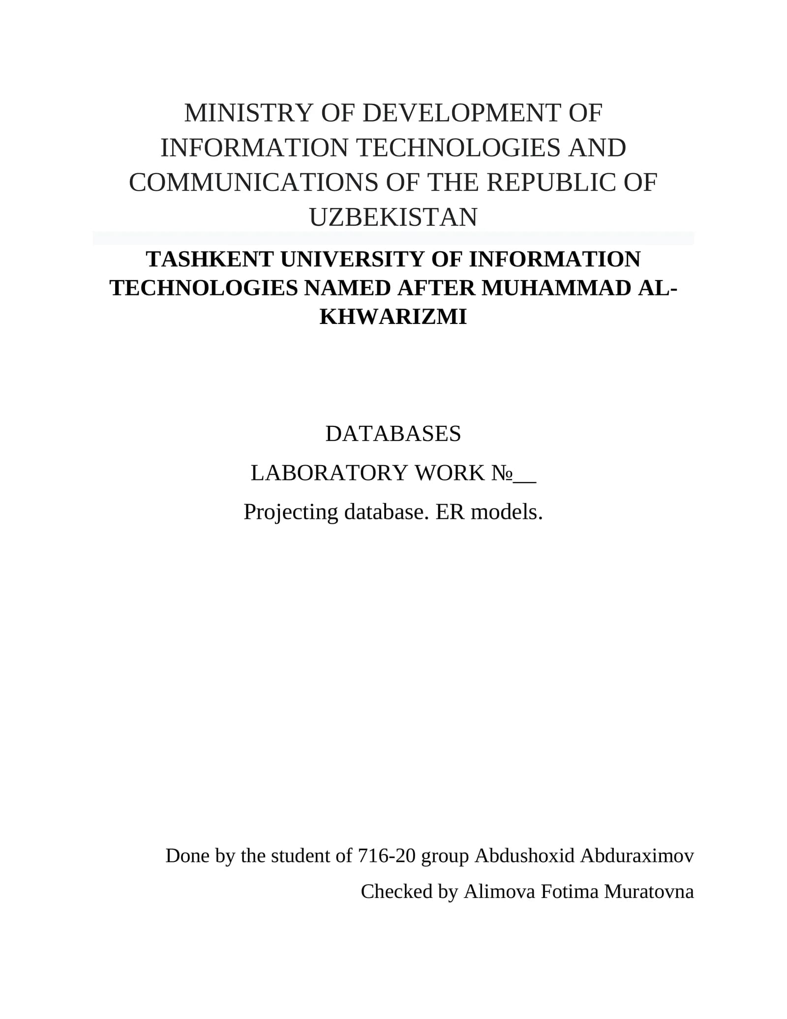DATABASES