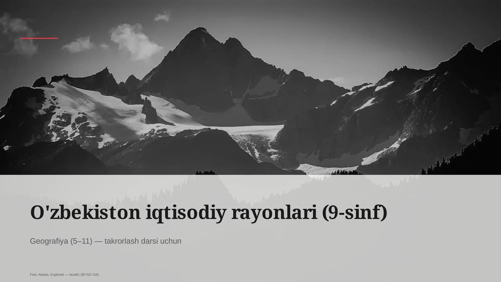 O'zbekiston iqtisodiy rayonlari (9-sinf)